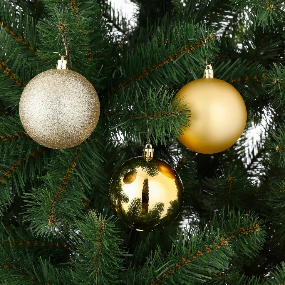 House Of Seasons Kerstbal (Set Van 30) (O6 Cm)
