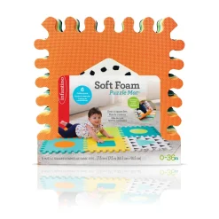 Infantino Main - Soft Foam Puzzle Mat Vloerpuzzel 6 Stukjes