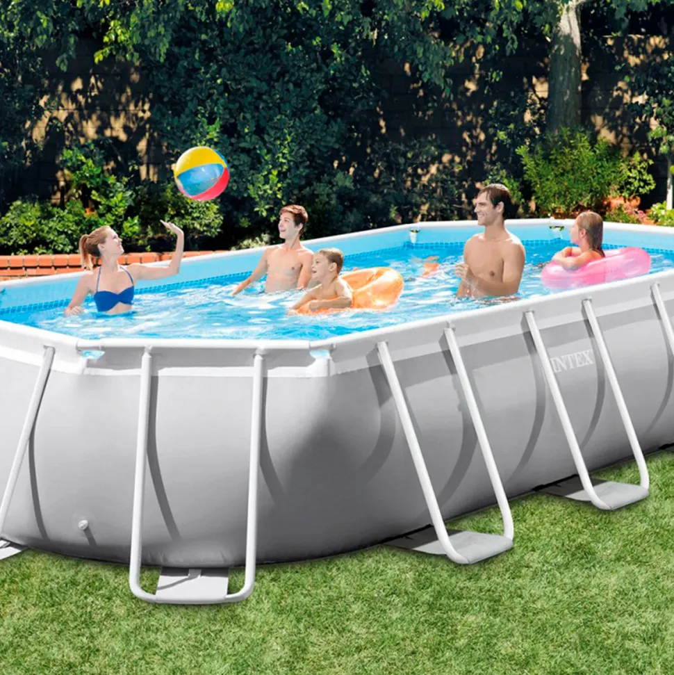 Intex Prism Frame Zwembad (503X274 Cm) Met Filterpomp