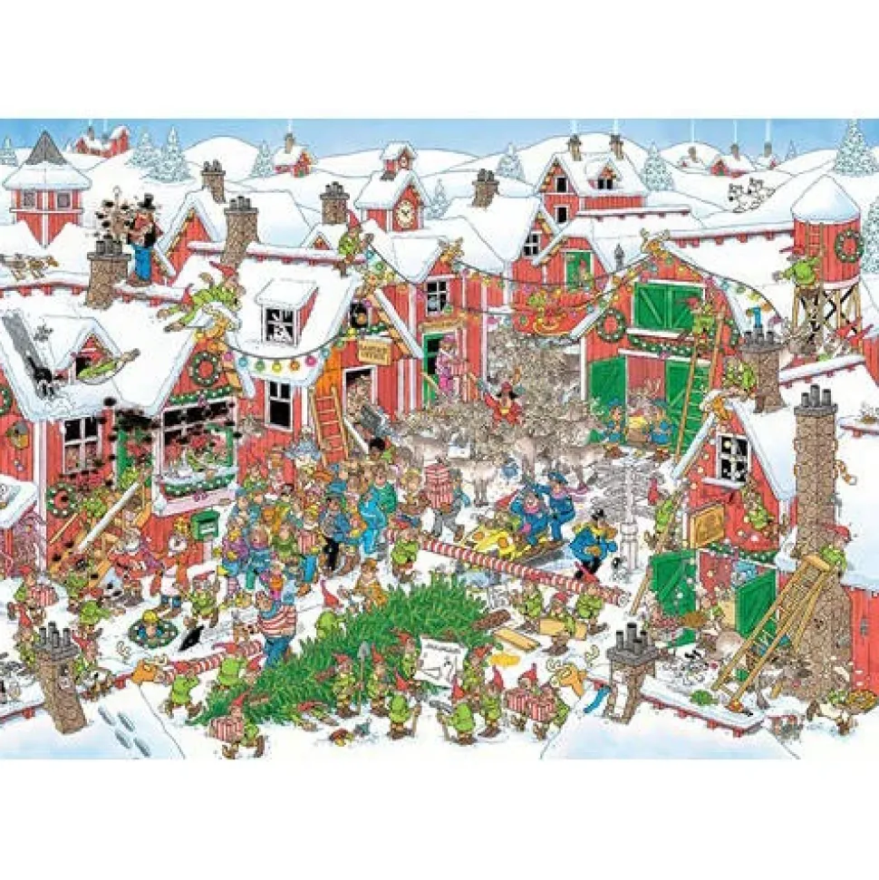 Jan Van Haasteren Het Dorp Van De Kerstman Legpuzzel 5000 Stukjes