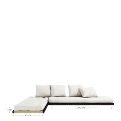 Karup Design Slaapbank Chico (Incl. 2 Tatami Matras 80X200 Cm)