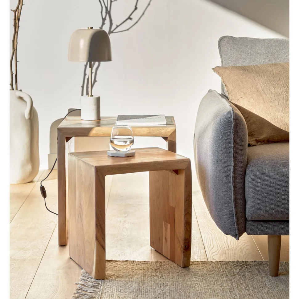 Kave Home Bijzettafel (Set Van 2) Zuleika
