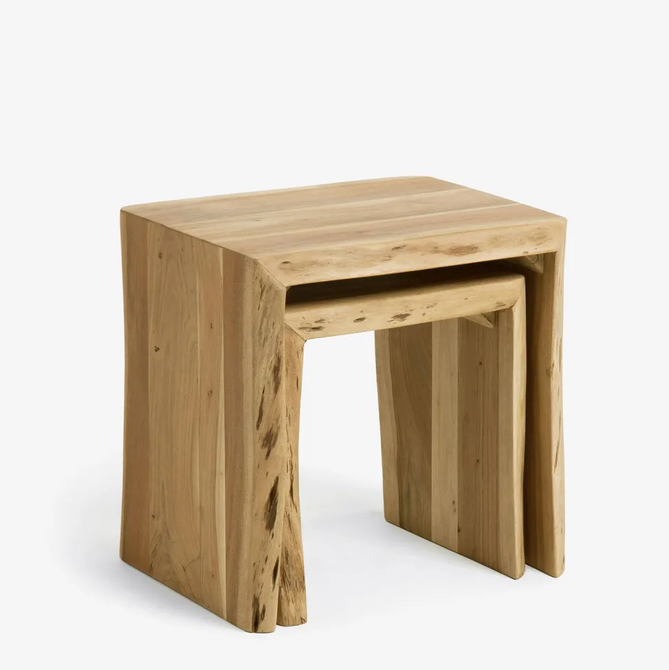Kave Home Bijzettafel (Set Van 2) Zuleika
