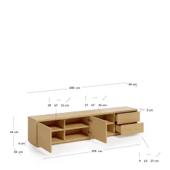 Kave Home Tv-Meubel Abilen