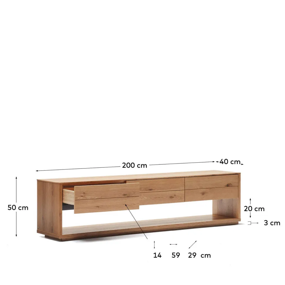 Kave Home Tv-Meubel Alguema