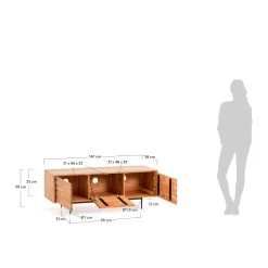 Kave Home Tv-Meubel Delsie