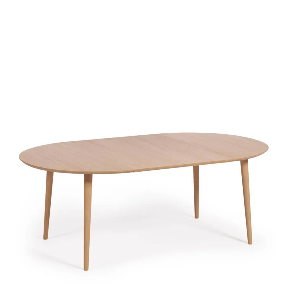Kave Home Uitschuifbare Eetkamertafel Oqui (120X120-200 Cm)