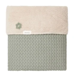 Koeka Oslo Teddy Eenpersoonsdeken Shadow Green (200X140 Cm)