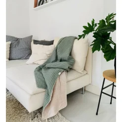 Koeka Oslo Teddy Eenpersoonsdeken Shadow Green (200X140 Cm)