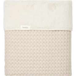 Koeka Oslo Teddy Eenpersoonsdeken Sand/Pebble (200X140 Cm)