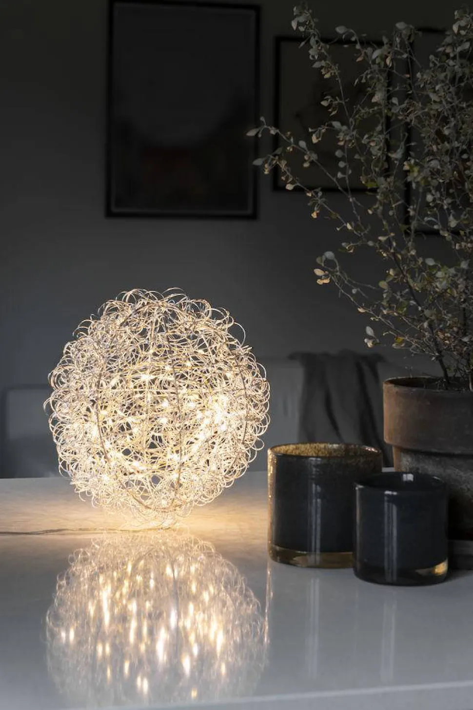 Konstsmide Metaaldraad Bal (O25 Cm) (80 Led)