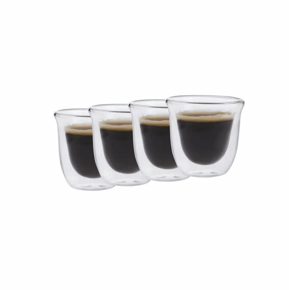 La Cafetiere Glas (Dubbelwandig) (110 Ml) (Set Van 4)