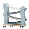 Label Label Wood Houten Auto Glijbaan Blauw