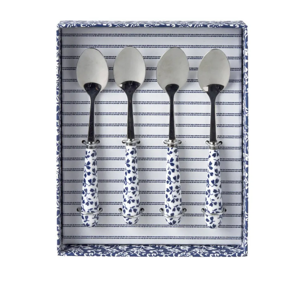 Laura Ashley Giftset Blueprint Collectables Theelepels (Set Van 4)