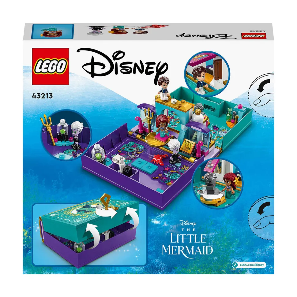 Lego Disney Princess De Kleine Zeemeermin Verhalenboek 43213
