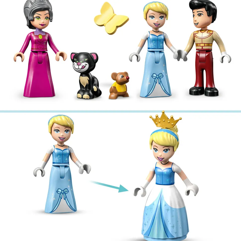 Lego Disney Princess Het Kasteel Van Assepoester En De Knappe Prins 43206