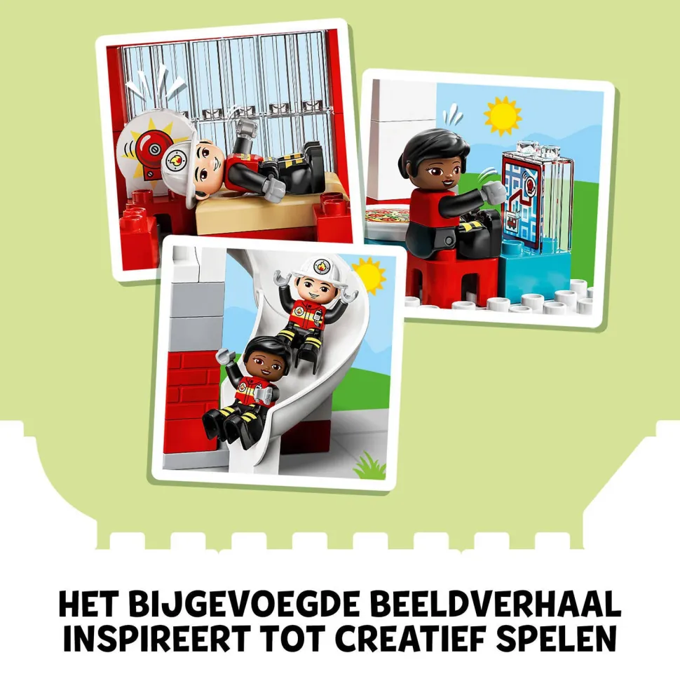 Lego Duplo Brandweerkazerne & Helikopter 10970