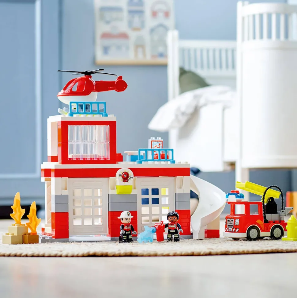 Lego Duplo Brandweerkazerne & Helikopter 10970