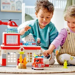 Lego Duplo Brandweerkazerne & Helikopter 10970
