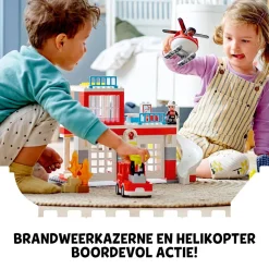 Lego Duplo Brandweerkazerne & Helikopter 10970