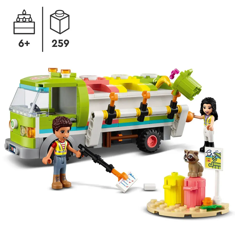 Lego Friends Recycle Vrachtwagen 41712