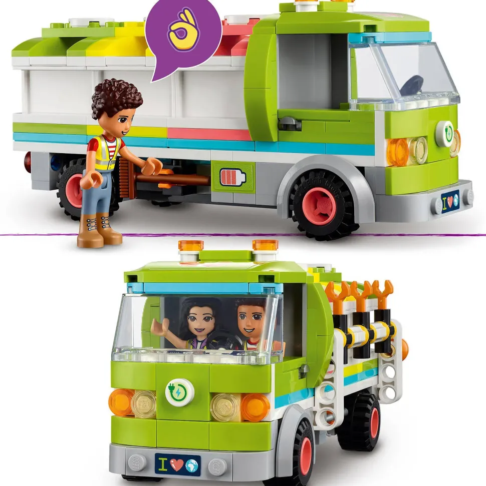 Lego Friends Recycle Vrachtwagen 41712