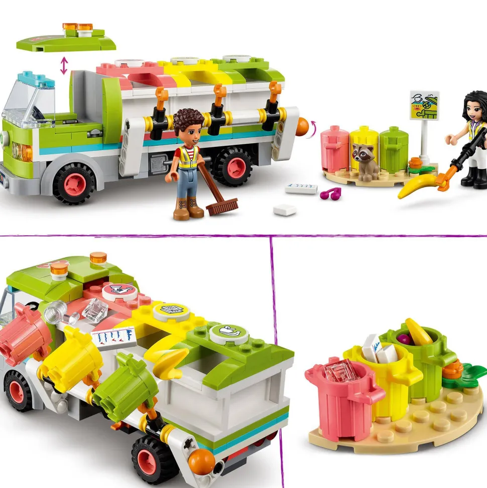 Lego Friends Recycle Vrachtwagen 41712
