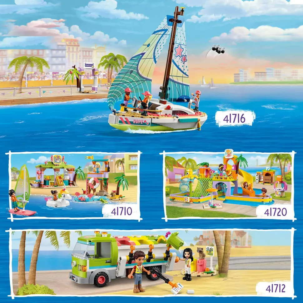 Lego Friends Recycle Vrachtwagen 41712