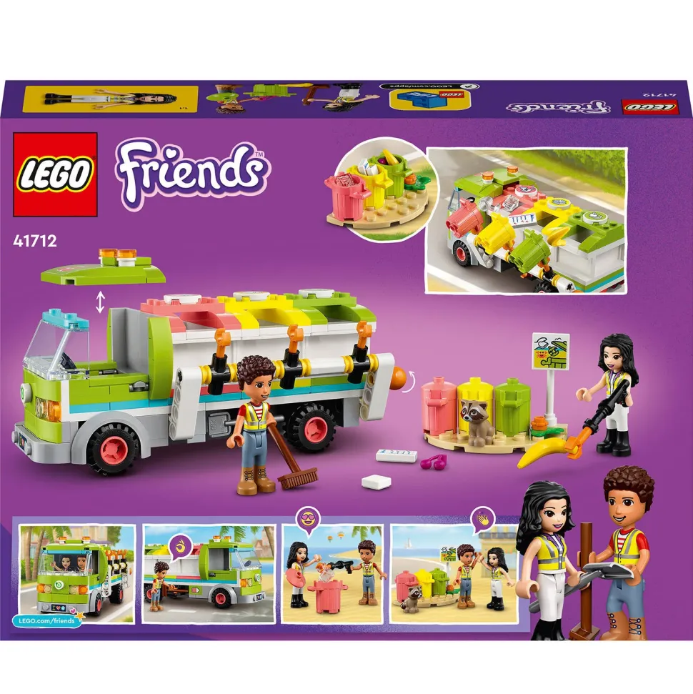 Lego Friends Recycle Vrachtwagen 41712