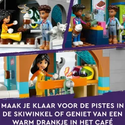 Lego Friends Vakantie Skipiste En Cafe 41756