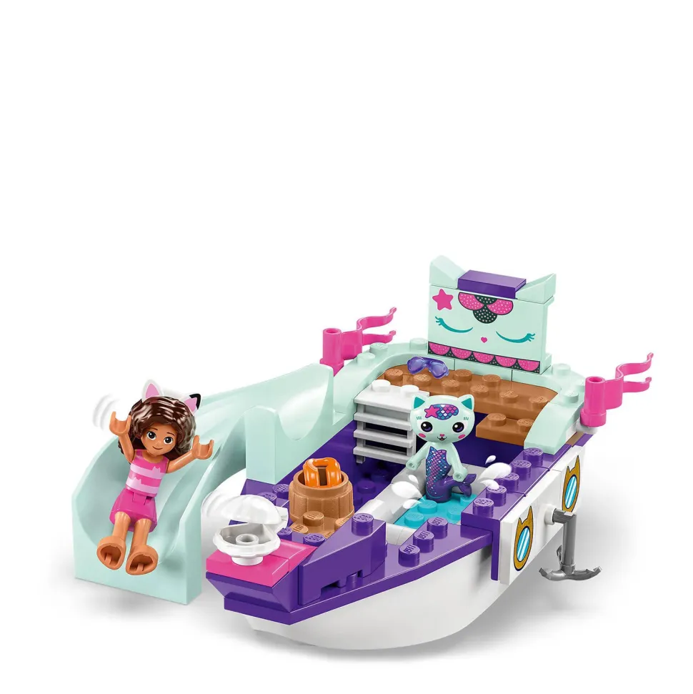 Lego Gabby'S Dollhouse Vertroetelschip Van Gabby En Meerminkat 10786