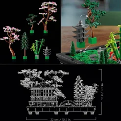 Lego Icons Rustgevende Tuin 10315