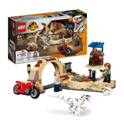 Lego Jurassic World Atrociraptor Dinosaurus Motorachtervolging 76945