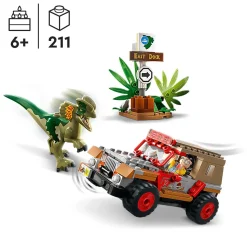 Lego Jurassic World Dilophosaurus Hinderlaag 76958