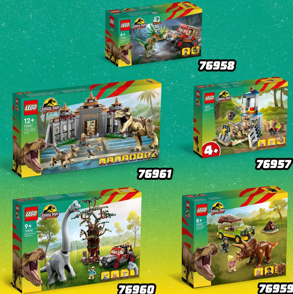 Lego Jurassic World Dilophosaurus Hinderlaag 76958