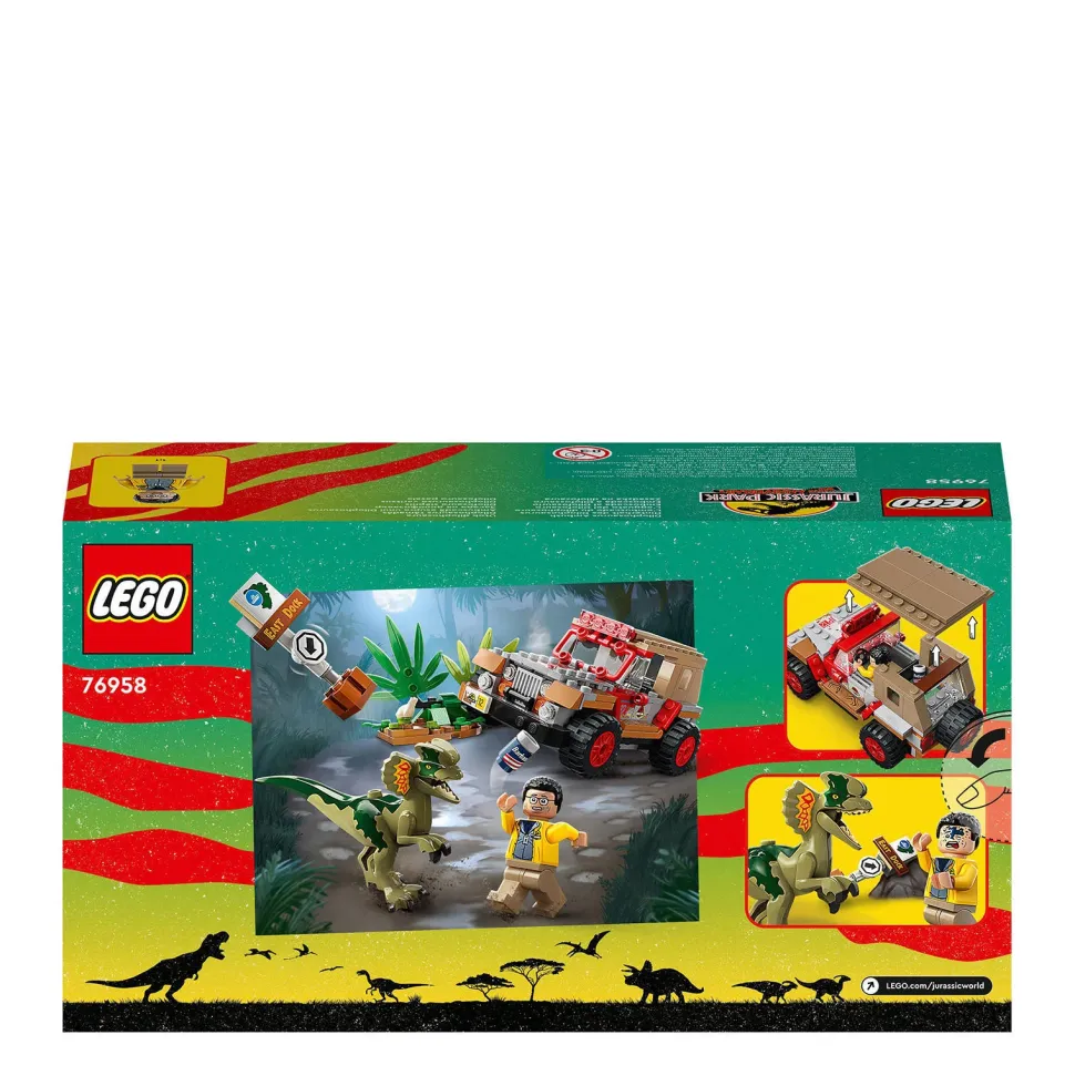 Lego Jurassic World Dilophosaurus Hinderlaag 76958