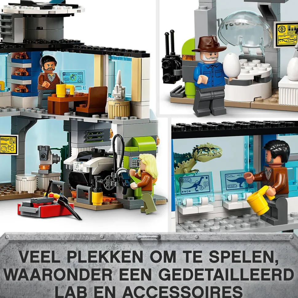 Lego Jurassic World Giganotosaurus & Therizinosaurus Aanval 76949
