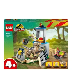 Lego Jurassic World Velociraptor Ontsnapping 76957