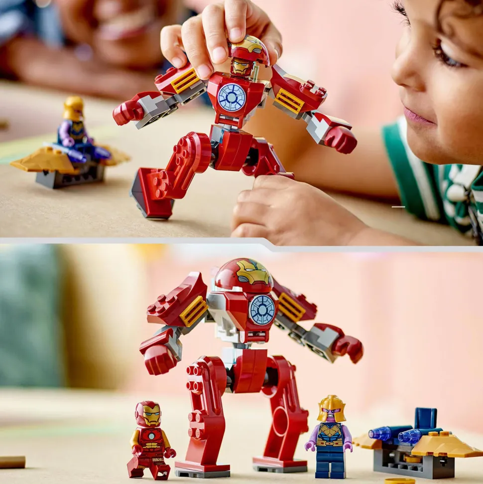 Lego Marvel Avengers Iron Man Hulkbuster Vs. Thanos 76263