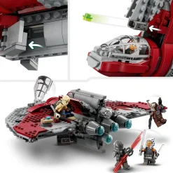 Lego Star Wars Ahsoka Tano'S T-6 Jedi Shuttle 75362