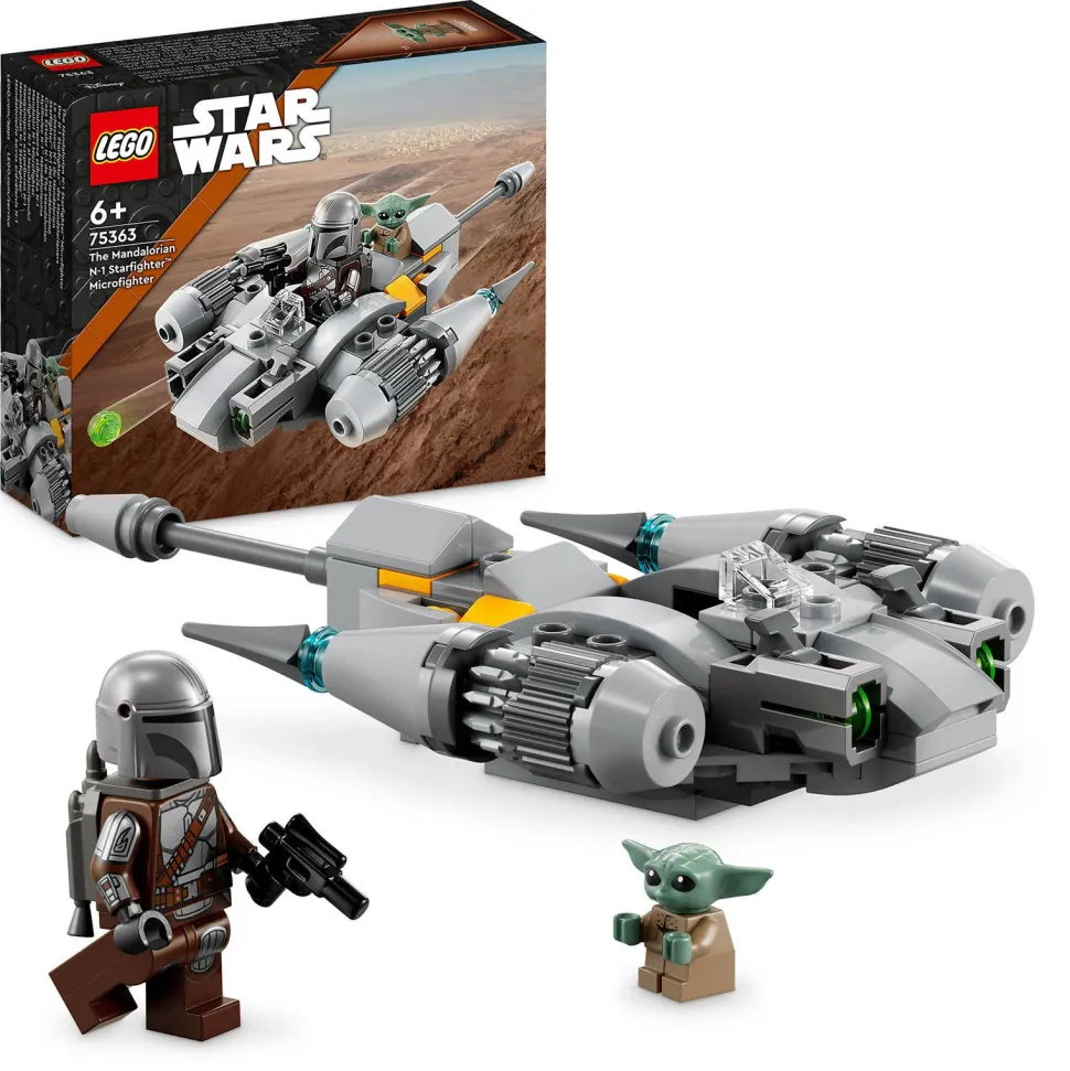 Lego Star Wars De Mandalorian N-1 Starfighter Microfighter 75363