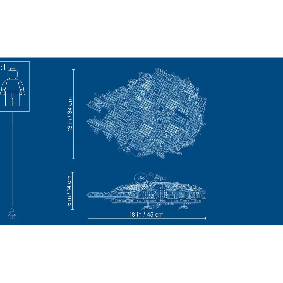 Lego Star Wars Millennium Falcon 75257