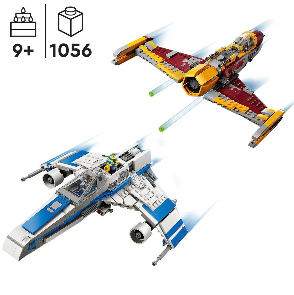 Lego Star Wars New Republic E-Wing Vs. Shin Hati'S Starfighter 75364