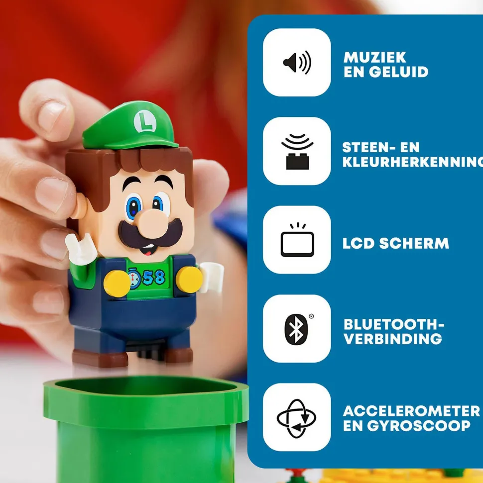 Lego Super Mario Avonturen Met Luigi Startset 71387
