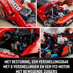 Lego Technic Ferrari Daytona Sp3 42143