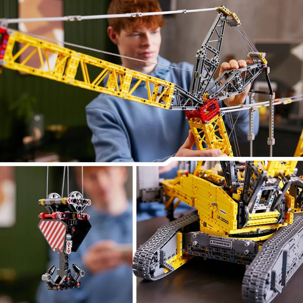 Lego Technic Liebherr Rupsbandkraan Lr 13000 31142