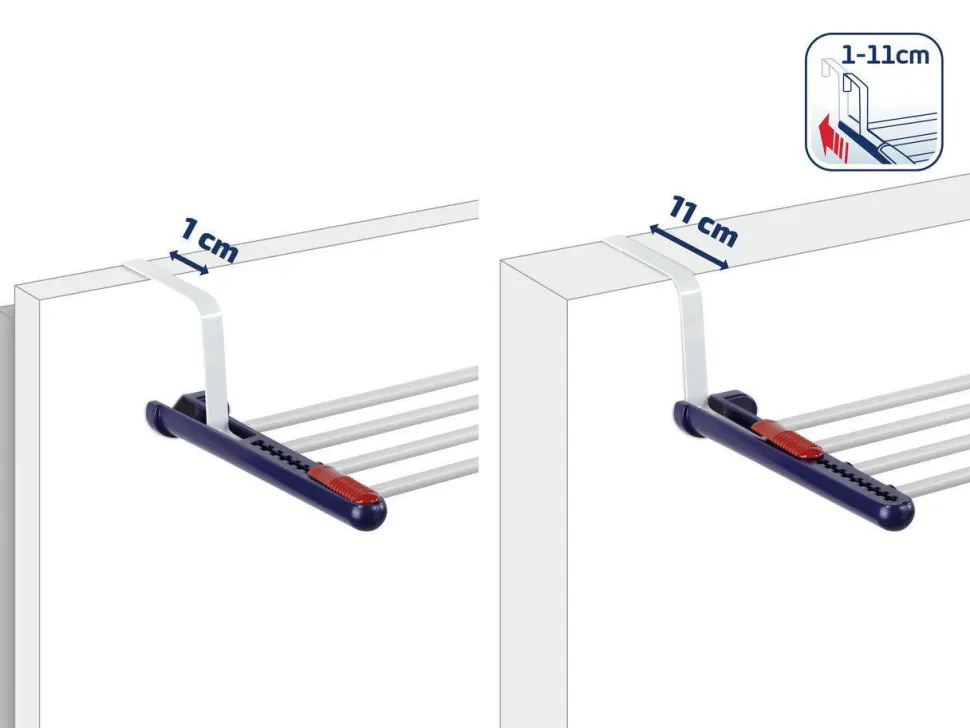 Leifheit Hangend Droogrek Quartett 20 - 2 M Drooglengte