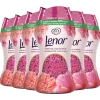 Lenor In-Wash Pioenroos En Hibiscus Geurparels - 6 X 140 Gram