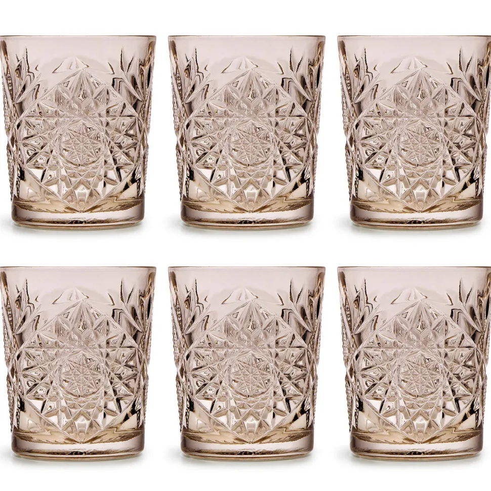 Libbey Waterglas Hobstar (355 Ml) (O8,7 Cm) (Set Van 6)