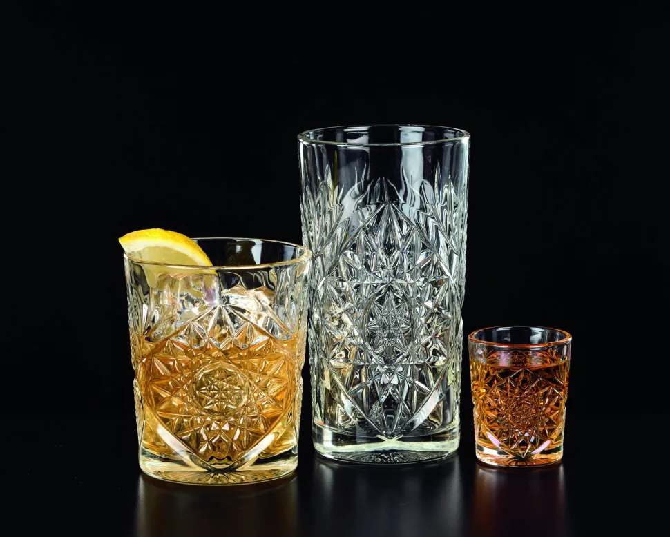 Libbey Waterglas Hobstar (355 Ml) (O8,7 Cm) (Set Van 6)